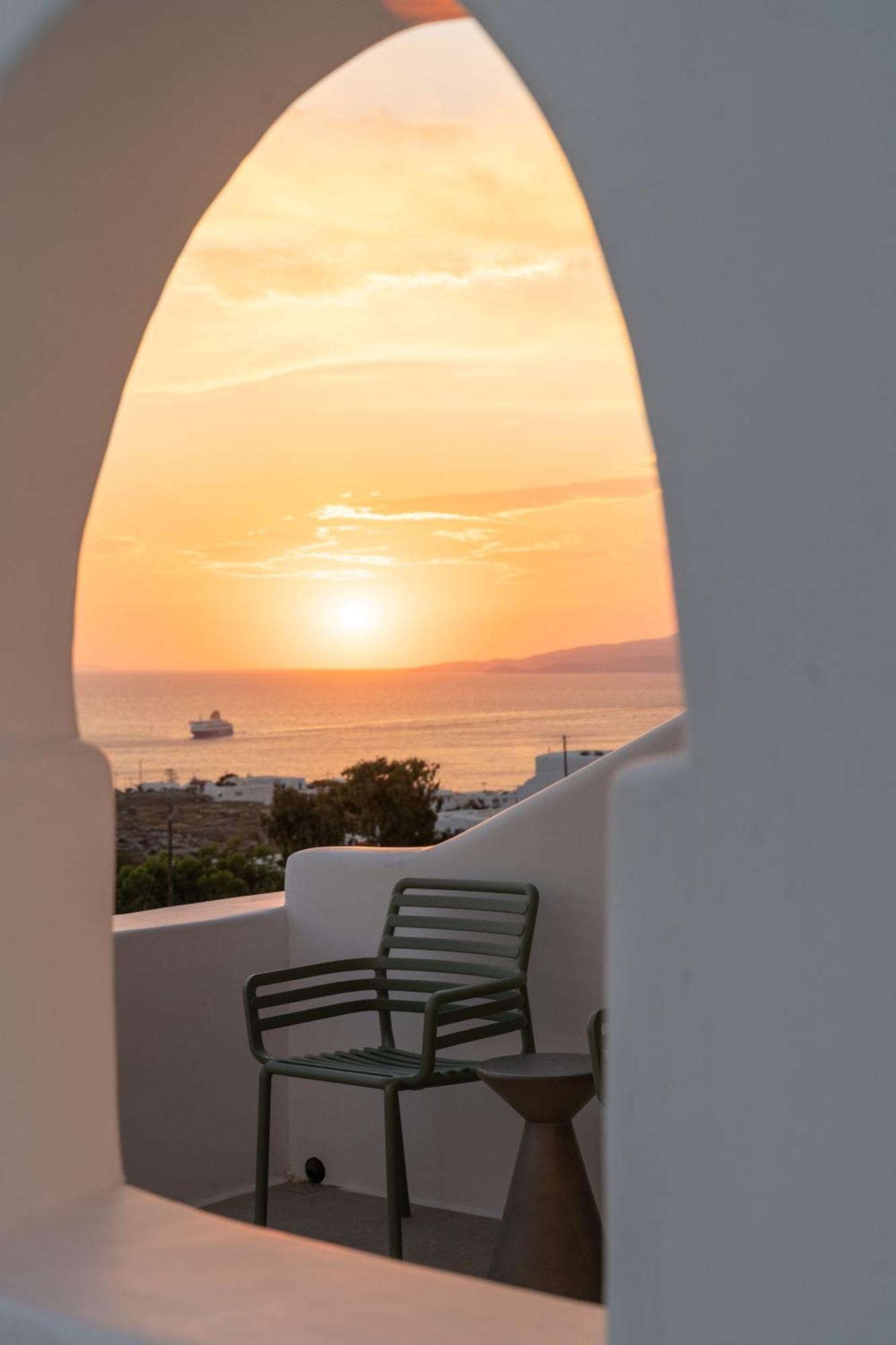 Ostria View Mykonos Bed & Breakfast Mykonos Town Dış mekan fotoğraf