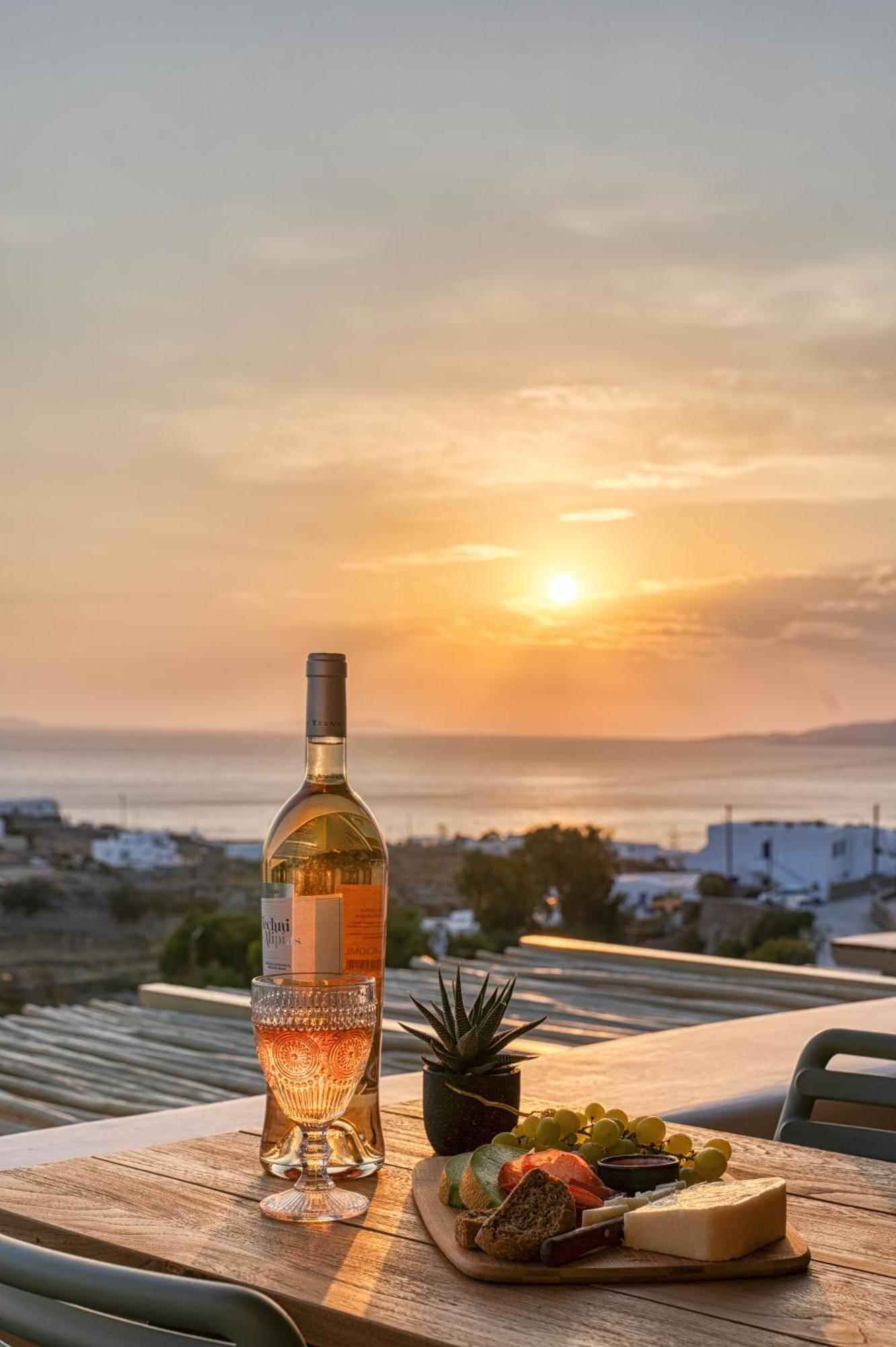 Ostria View Mykonos Bed & Breakfast Mykonos Town Dış mekan fotoğraf
