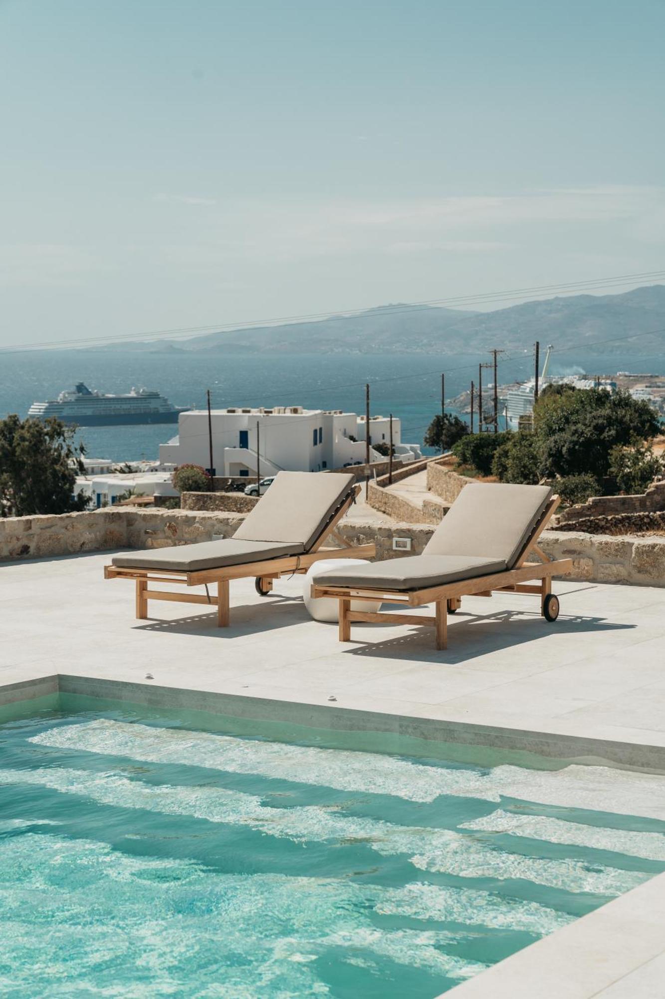 Ostria View Mykonos Bed & Breakfast Mykonos Town Dış mekan fotoğraf